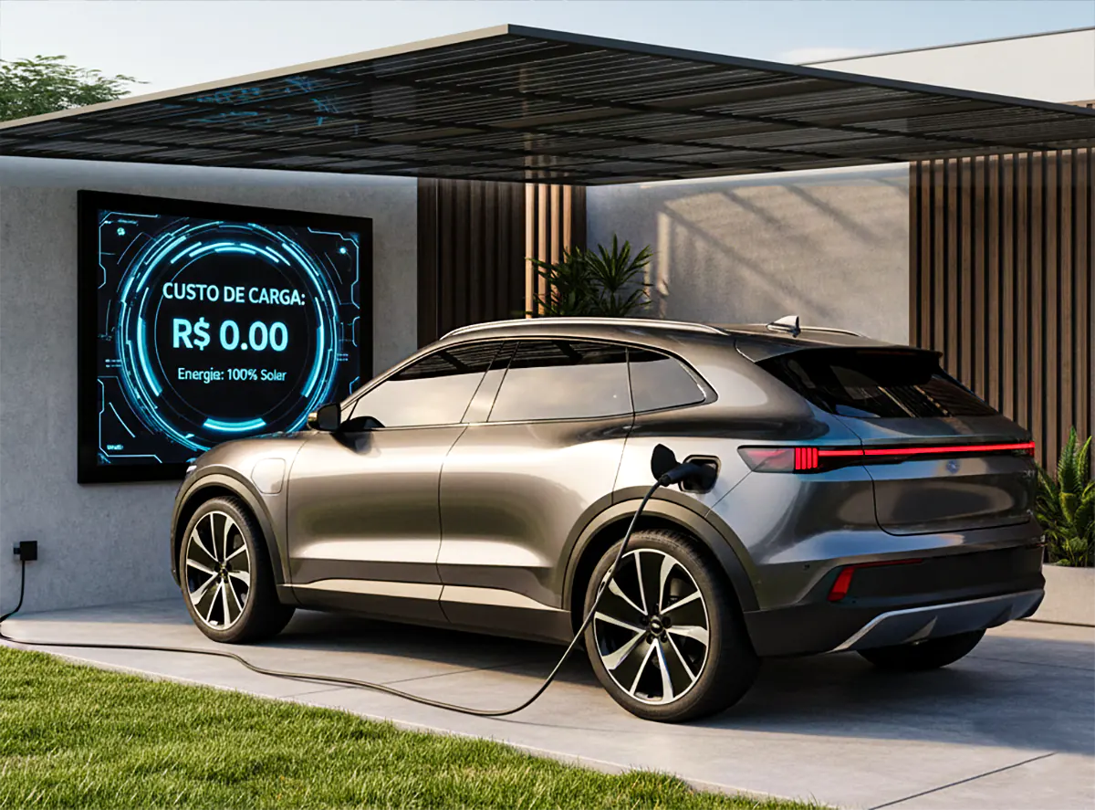 Carro Elétrico + Energia Solar: A Combinação que está Fazendo ...